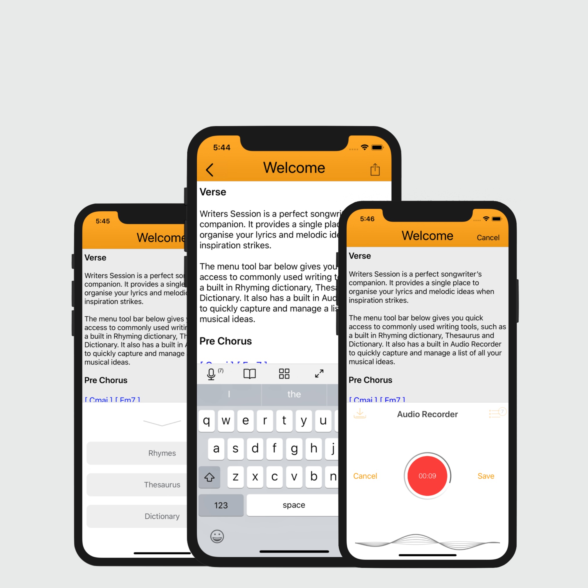 Chordio Interface 2